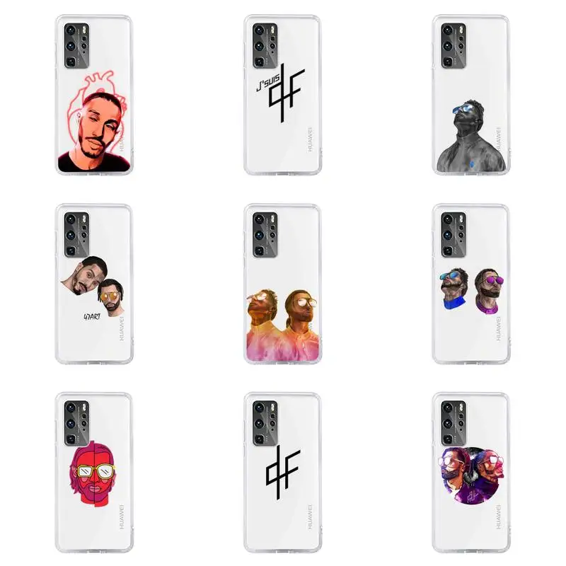 

PNL QLF Phone Case For Huawei P40 P30 P20 Mate Honor 10i 30 20 i 10 40 8x 9x Pro Lite Transparent Cover