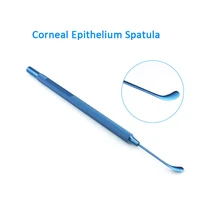 ophthalmic titanium alloy corneal epithelium spatula autoclavable eye tool