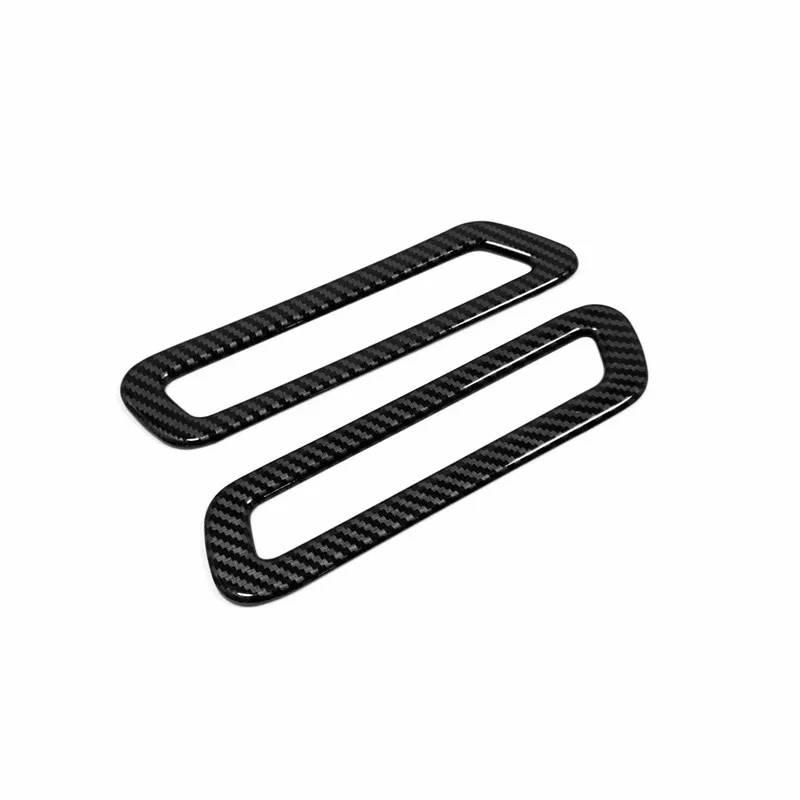 

For Ford Explorer 2020 2021 Car Accessories Interior Decoration ABS carbon fiber Door Handle Bowl Stripe Cover 4pcs