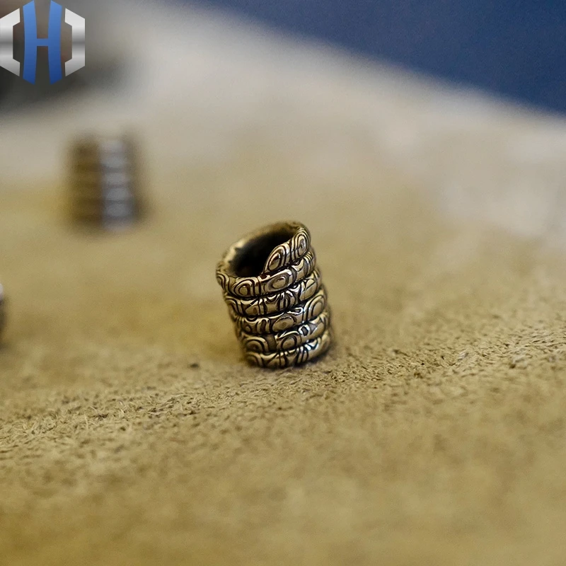 Дамасский нож подвеска креативная личность искусственный бисер подарок | Спорт и