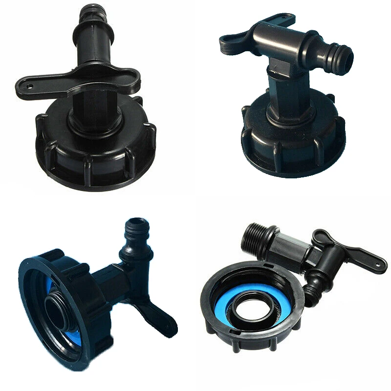 Домашний водопроводный адаптер садовый бак черный 60 мм часть инструмент