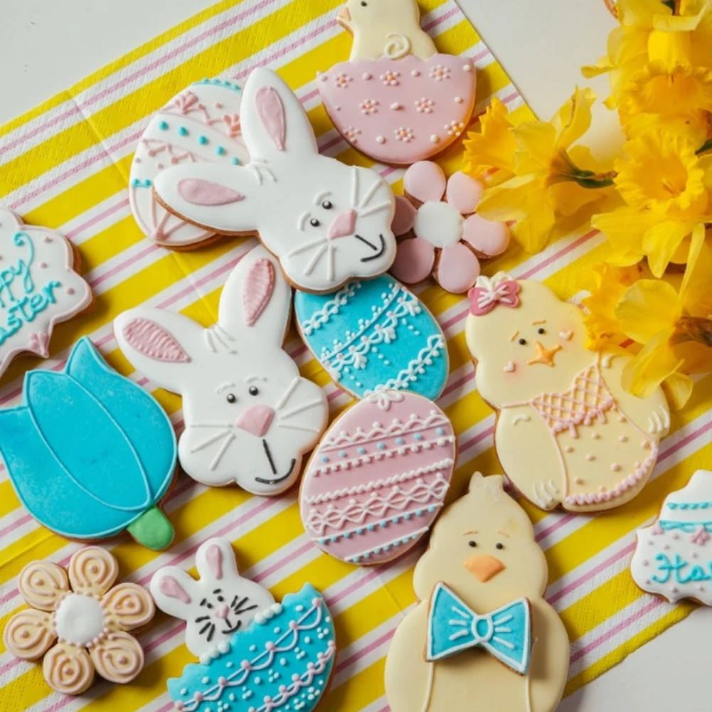 

3D Easter Surprise Egg Rabbit Shape Chocolate Silicone Mold DIY Baking Tray Pastry Fondant Soap Cake Mould