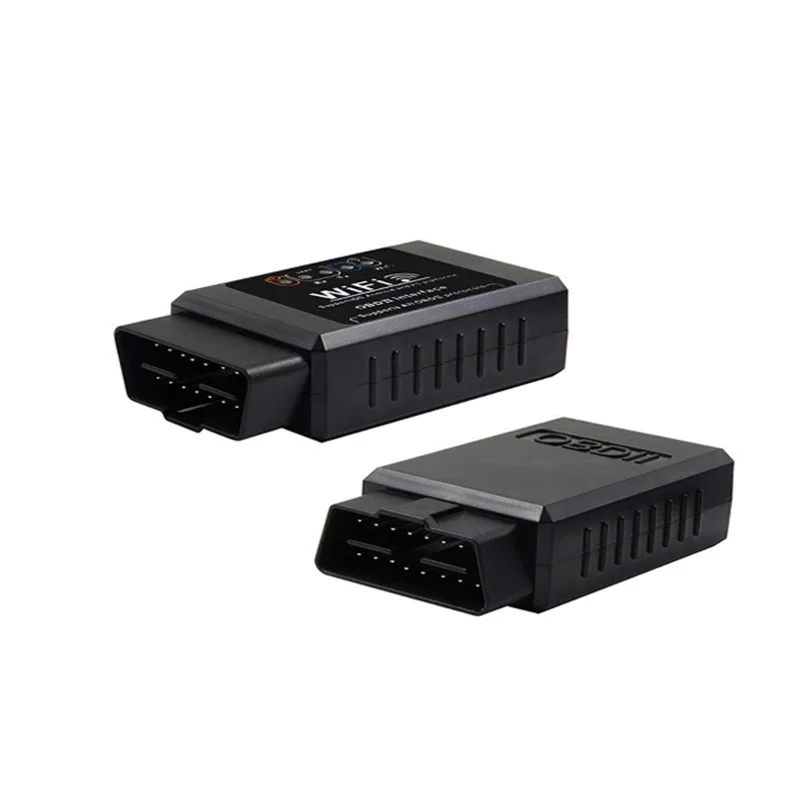 Elm327 v1.5 OBD2 сканер WIFI ELM327 для диагностики авто 25K80 чип поддерживает Android IOS двойная