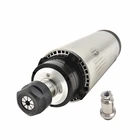 Электродвигатель шпинделя с воздушным охлаждением 1,5 кВт 2,2 кВт диаметр 80 ER16 ER20 с 4 подшипниками для фрезерного станка с ЧПУ сделай сам