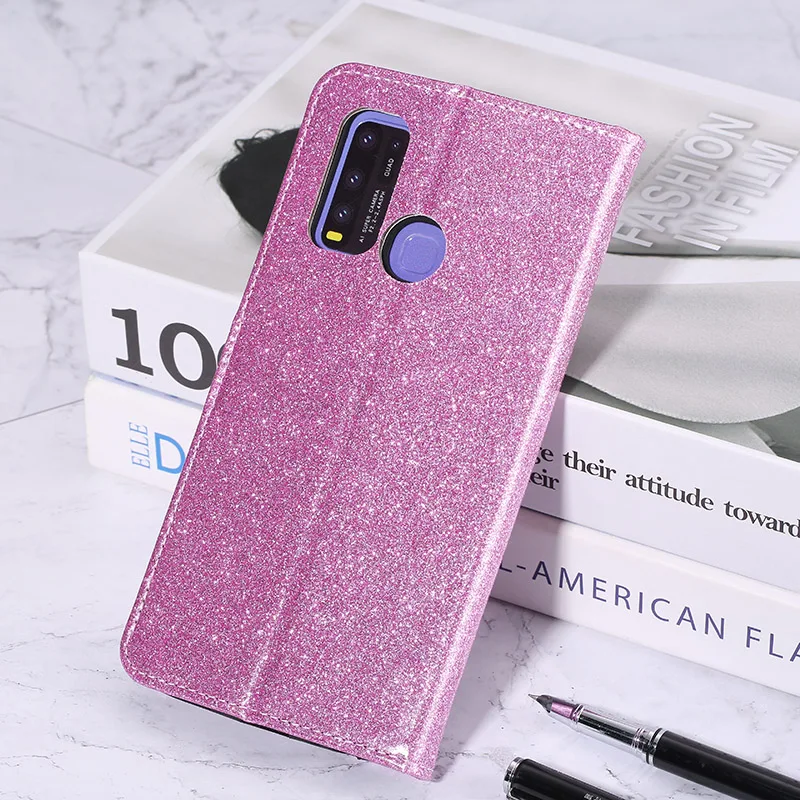 glitter diamond flip leather wallet phone case for motorola moto g6 g7 g31 g41 g51 g71 g200 e5 plus play power 5g phone cover free global shipping