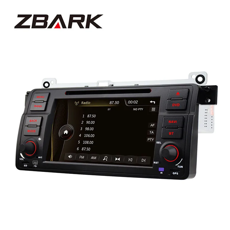 7 дюймов 1 din dvd плеер автомобиля CANbus gps навигация для BMW E46 седан Кабриолет Touring