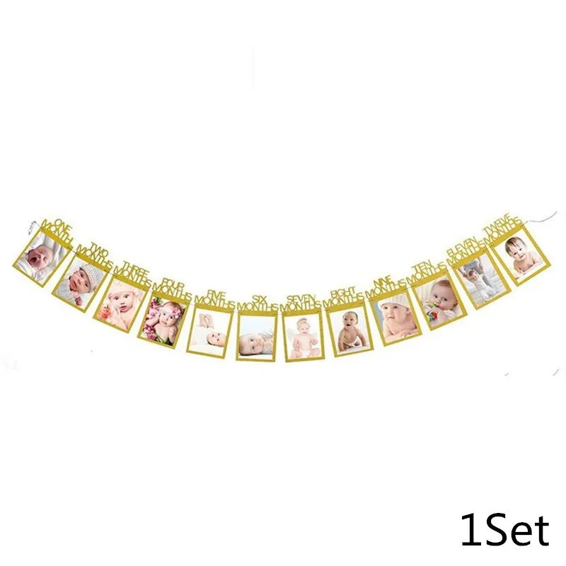 1Set Chicinlife золотые одноразовые столовые приборы с днем рождения, бумажные стаканчики и тарелки, скатерть, салфетки, 1 день рождения, Декор, принадлежности - Цвет: 1Set