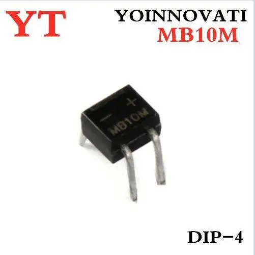 10 шт./лот MB10M 1A/1000V DIP 4|Интегральные схемы| |