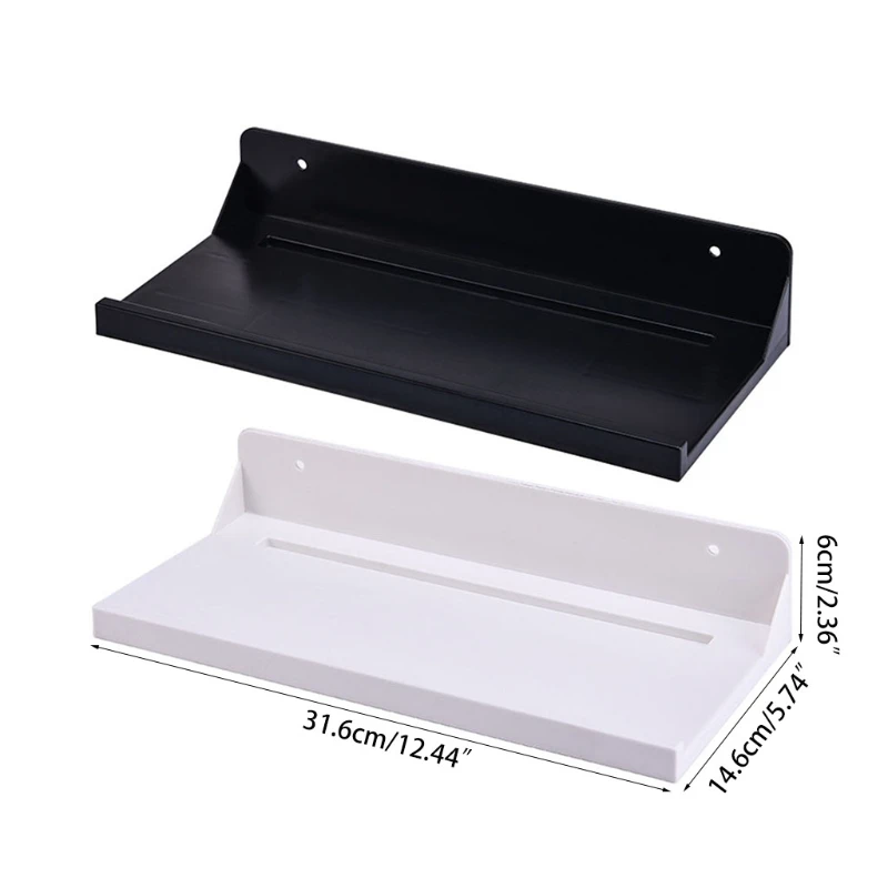 

Free Punching Bathroom Shelves, Bathroom Wall Mount Storage Rack, Super Load-Bearing Toiletries Storage Rack