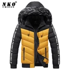 Брендовая зимняя куртка CHAIFENKO, парки, мужские ветрозащитные толстые теплые пальто с меховым воротником и капюшоном, Мужская модная повседневная Уличная Мужская парка