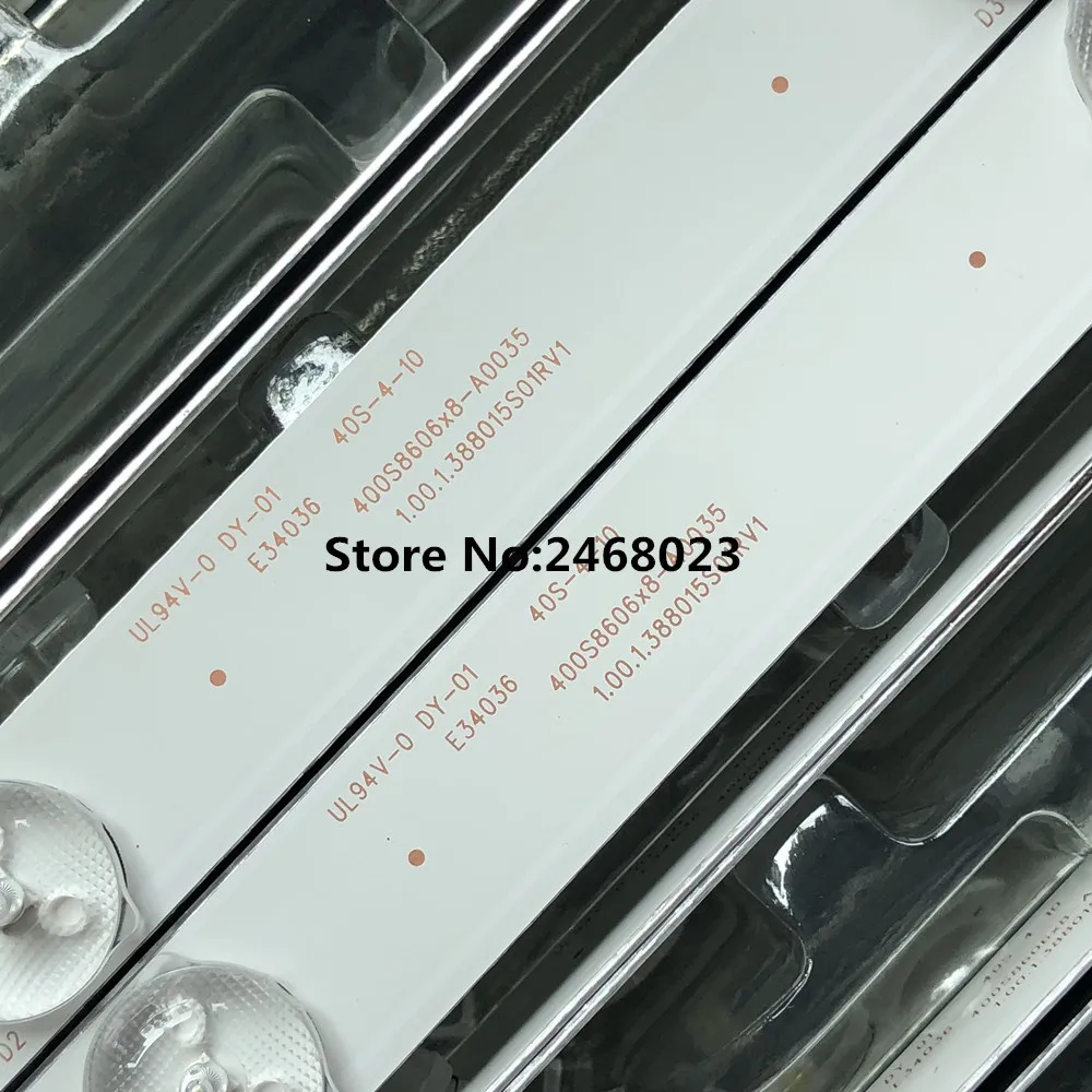 30 шт. новинка 100% Подсветка ЖК-телевизора хорошего качества для 400S8606X8-A0035 E34036 40S-4-10