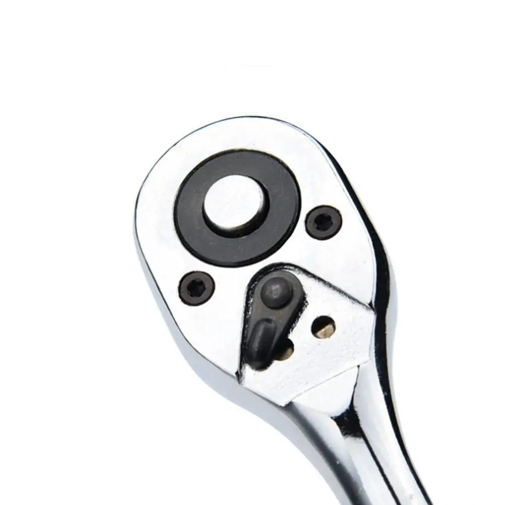 

NEW 3/8" High Torque Ratchet Socket Wrench 45T Full Polish For Socket Quick Release Square Head Spanner Socket Drive Hand Tools
