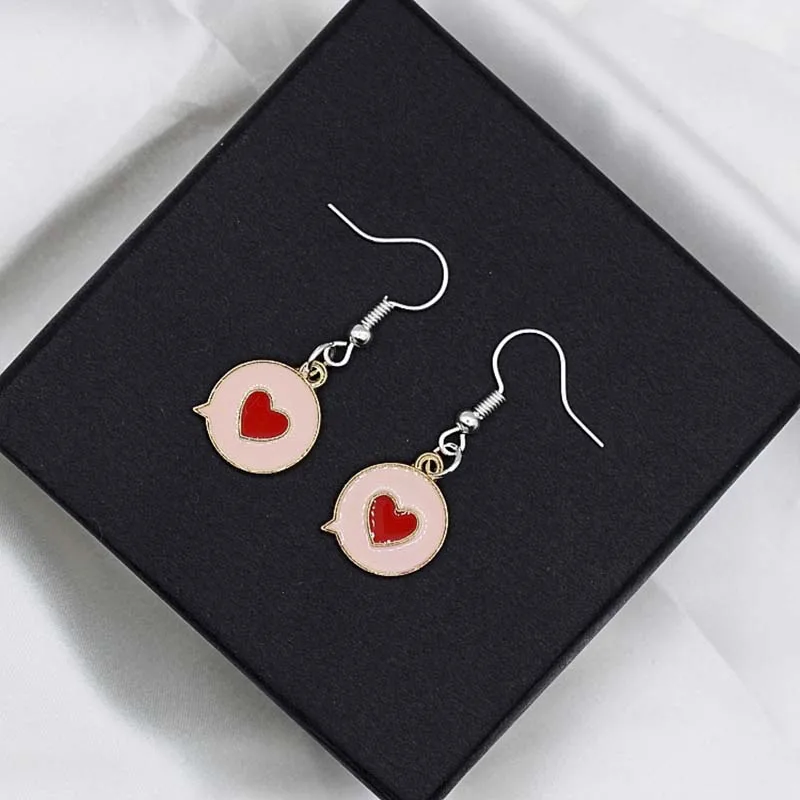 Серьги Висячие аниме милые кавайные эффектные модные геометрические Ушные