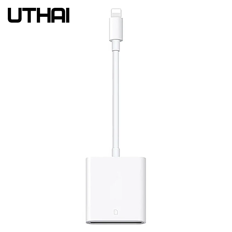 UTHAI C27 кард-ридер для SD-Lightning смарт-камера SD карта памяти адаптер для iPhone iPod Apple карты памяти использовать не нужно приложение