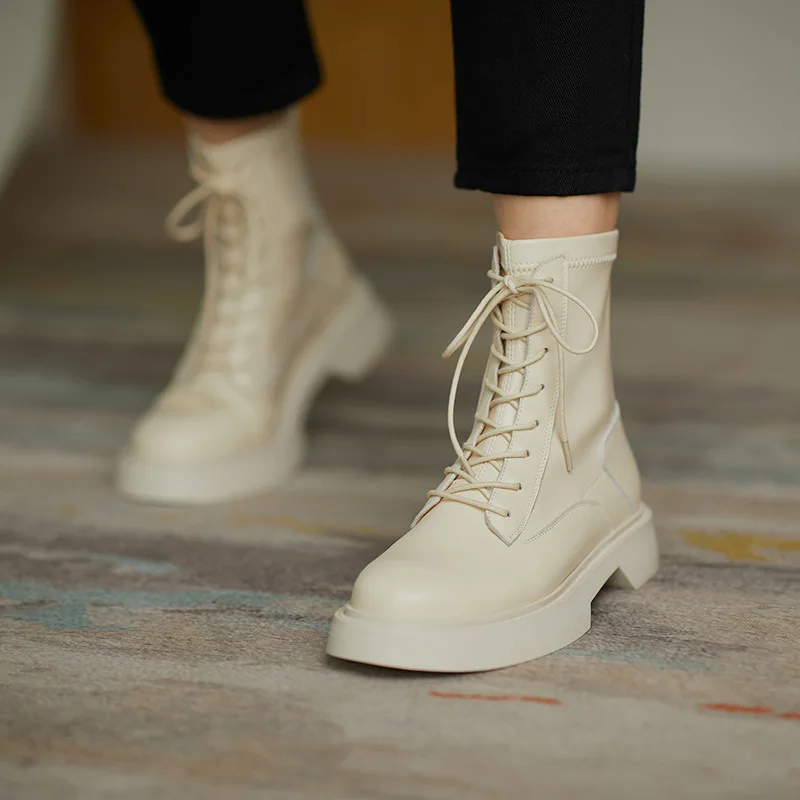 

Новинка Зима 2021, кожаные ботильоны, простая и модная, универсальная верхняя одежда, сетчатые популярные модели знаменитостей