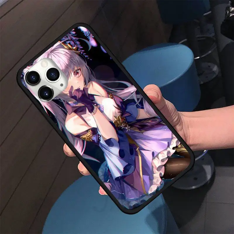 

Genshin Impact Phone Case For iphone 5S 6S 7 8 11 12 XR XS SE Plus Pro ProMax Cover Fundas Coque