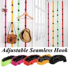 Регулируемая Многофункциональная вешалка для пальто, 2,5 см, 5 цветов