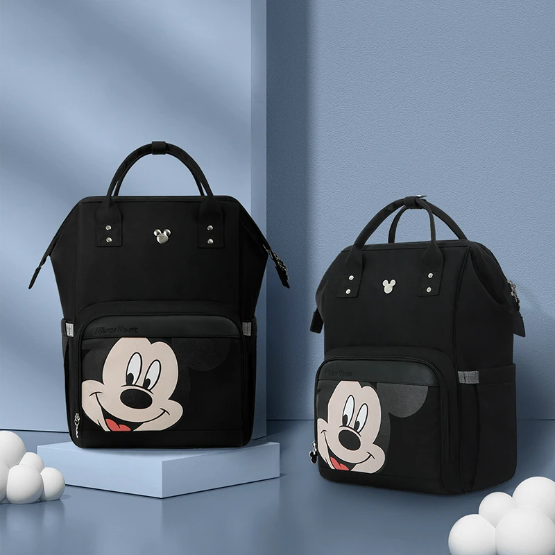 Disney Mickey Mouse модная сумка для мам и Большая вместительная USB малышей дорожный
