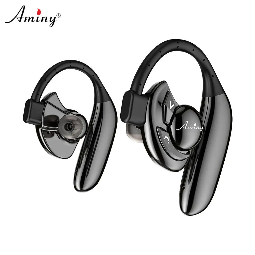 Беспроводные Bluetooth наушники AMINY HD стерео 10 часов батарея шумоподавление