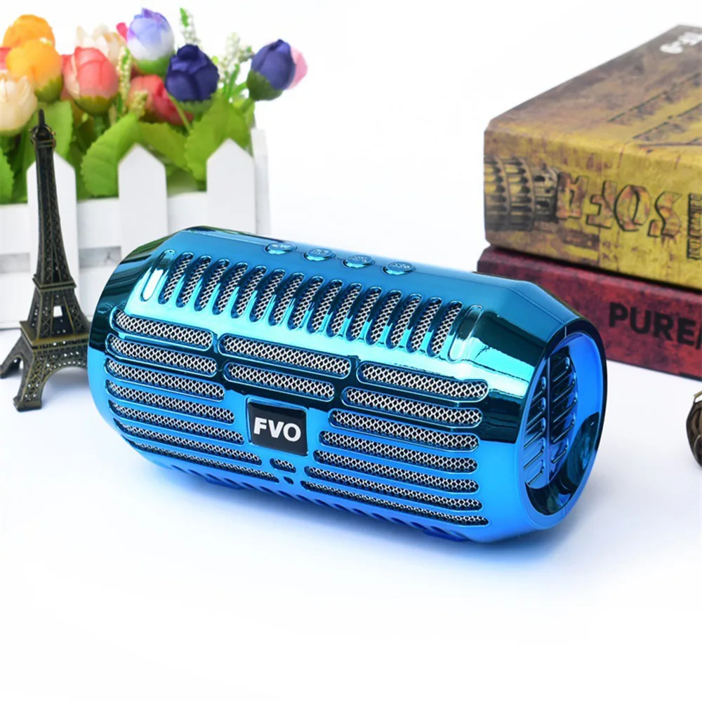 Портативный Bluetooth динамик s стерео мини беспроводной динамик с fm-радио USB SD карта AUX MP3 Воспроизведение музыки сабвуфер Колонка для телефона