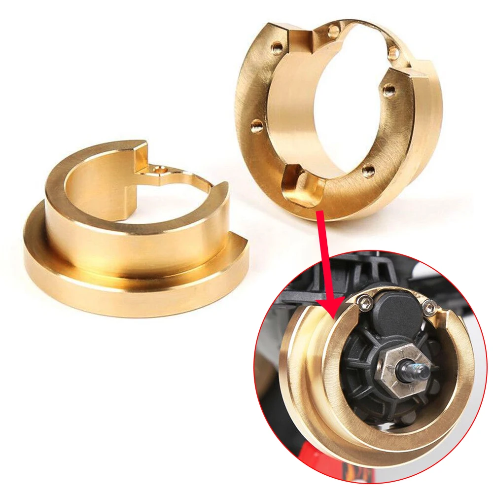 

brass counterweight balance heavy copper weight for 1/10 TRAXXAS TRX-4 Defender 82056-4 Bronco G500 TRX6 G63 RC Crawler Cars