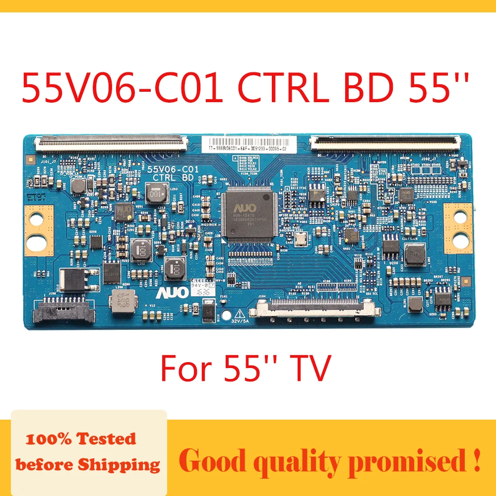 55V06 C01 CTRL BD 55 ''хорошая тестовая T Con плата оригинальная для 55&quot ТВ