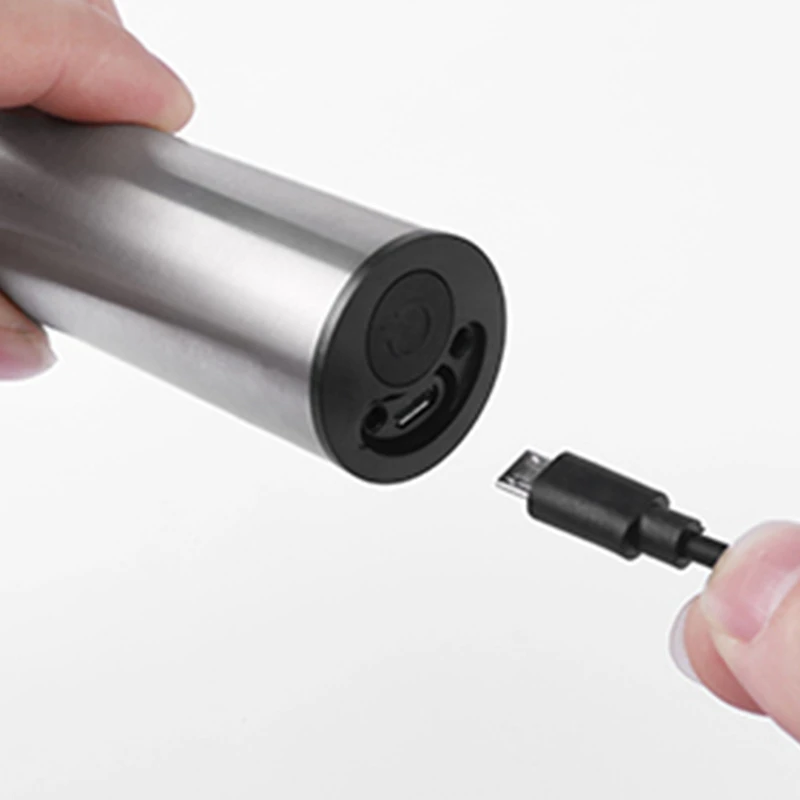 

USB Rechargeable Stainless Steel Milk Frother Multi-Function Machine Electric Milk Frother