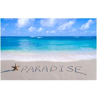colorful print wall tapestry beach scenery tapestry m22