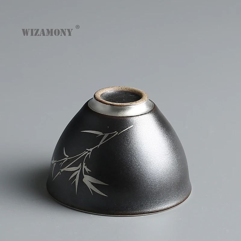 WIZAMONY серебристая окрашенная посуда для напитков Jingdezhen чайный набор чайная чаша