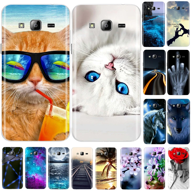 Мягкий силиконовый чехол для Samsung Galaxy J3 2016 J320 J320F SM 6 J310 чехол|Бамперы| |