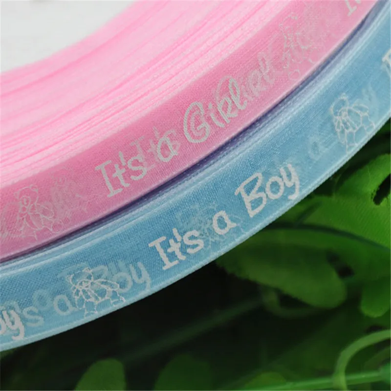 

Лента из органзы для мальчиков и девочек, 10 лет, 1/2 дюйма, синий цвет, Q12