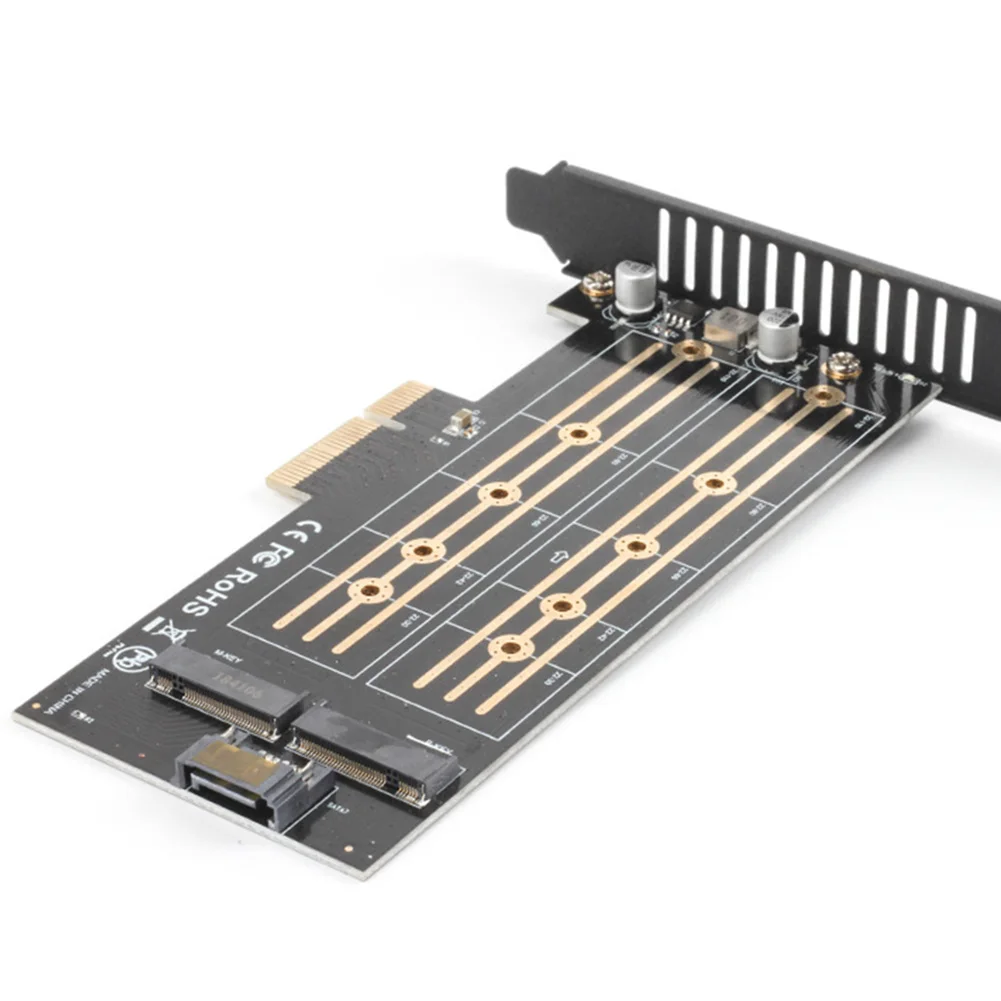 двойной адаптер m 2 pcie pci e express 30 x4 на m 2 m b key 22110