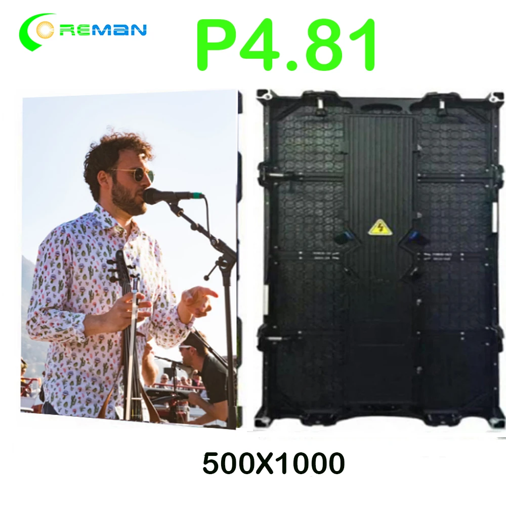 Изогнутый СВЕТОДИОДНЫЙ шкаф 500x500 500x1000 мм сцена в аренду P4.81 P3.91 полноцветный видео