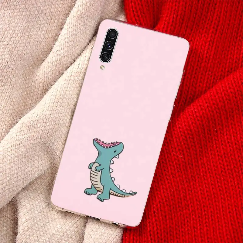 

Cute cartoon Little dinosaur Phone Case For Samsung Galaxy S5 S6 S7 S8 S9 S10 S10e S20 edge plus lite