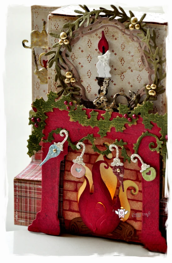 Металлические Вырубные штампы вырезанная форма Рождественская плита украшение