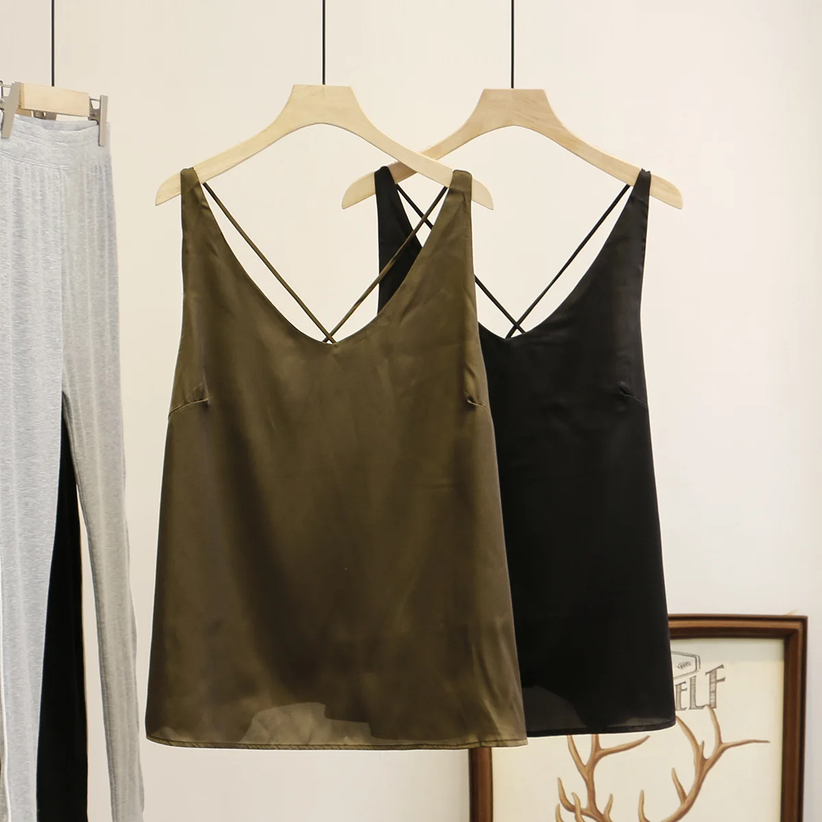 Женская летняя майка женская футболка женские топы на бретельках Женские