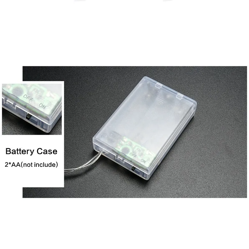 2M Роза цветок светодиодный гирлянды Рождественский праздник света для Дня