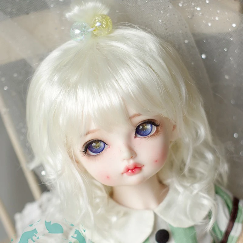 Bybrana BJD кукла с имитацией парик из 1/3 1/4 1/6 1/8 молока Чай белый красный коричневый