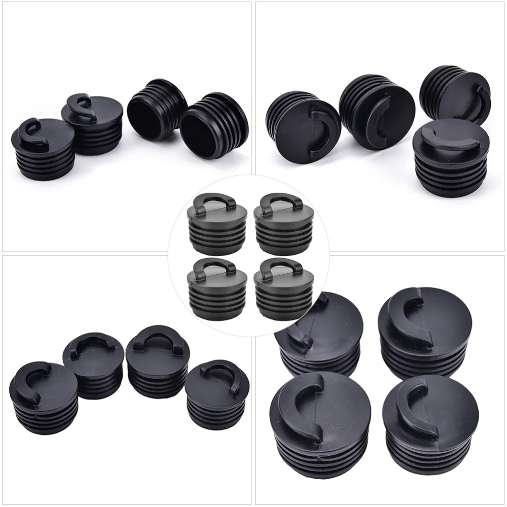 

4pcs Kayak Boat Drain Plug Universal Drain Plug Kit Boat Drain Hole Plugs