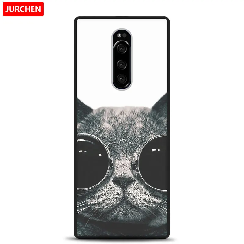 29 Чехол jurchen для sony Xperia 1, чехол для Xperia One, милый мультяшный Мягкий силиконовый чехол из ТПУ для sony Xperia1 sony 1, чехол - Цвет: 29