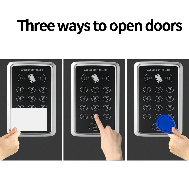 RFID Клавиатура система контроля доступа Водонепроницаемый Чехол Открытый 10 шт