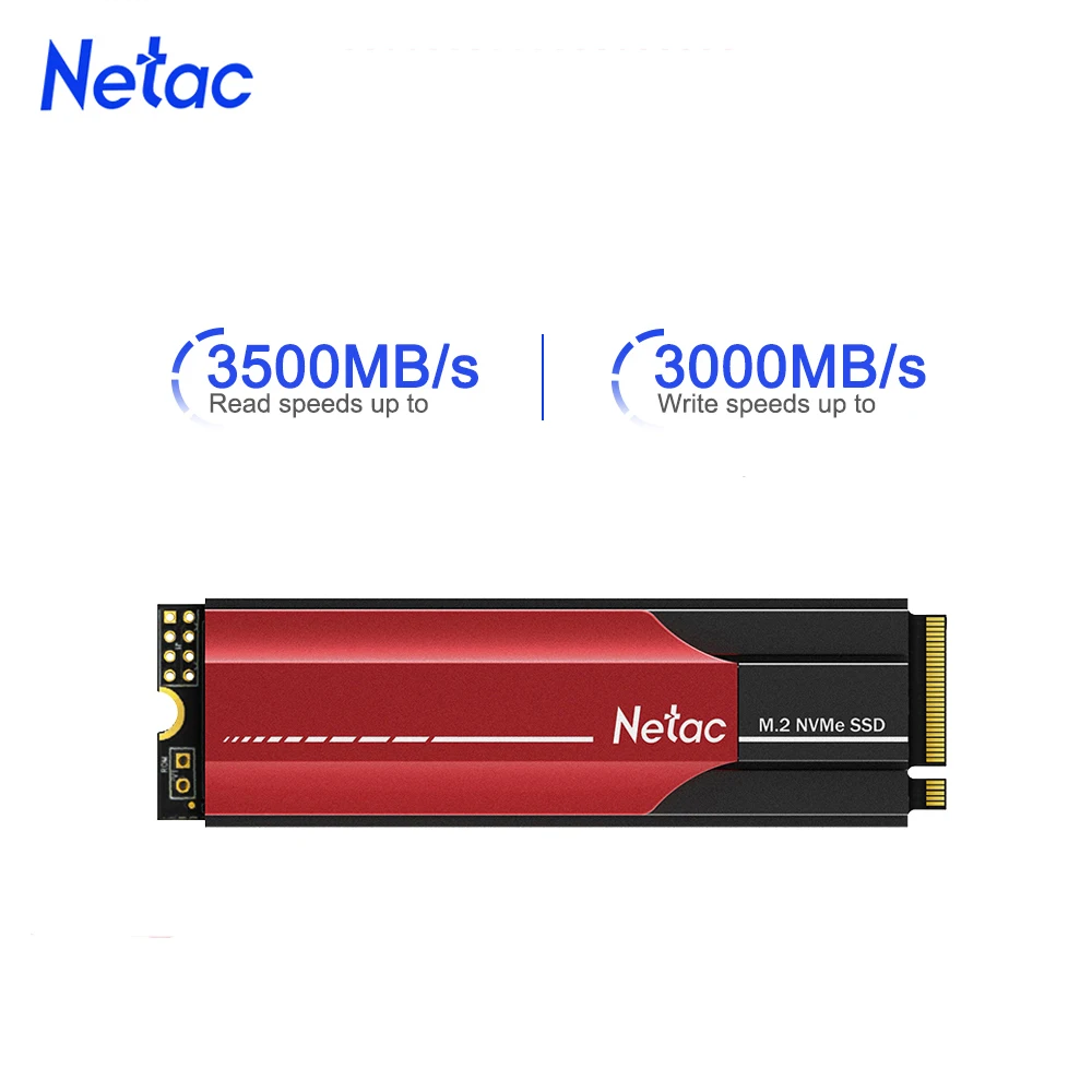 Твердотельный накопитель Netac SSD M2 NVMe 1 ТБ M.2 PCIe 2 500 Гб 250 ГБ внутренний жесткий диск
