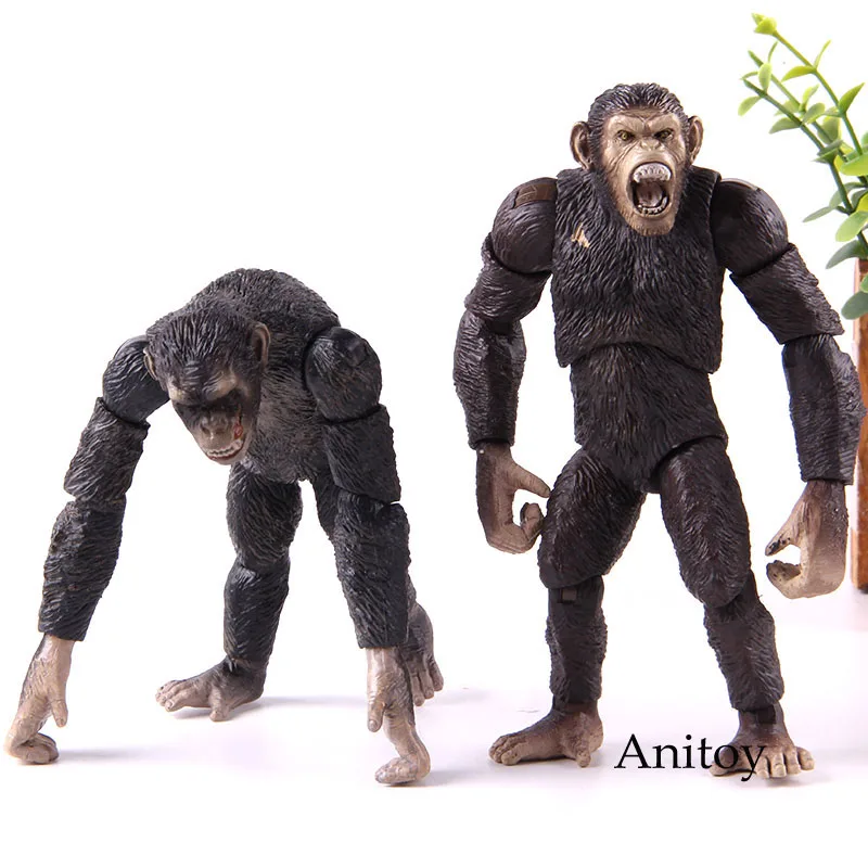 Фильм Rise of the Planet of the Apes фигурка Коба/Цезарь ПВХ Коллекционная модель игрушки подарок на день рождения