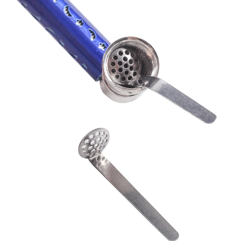 10 шт./лот трубные экраны из нержавеющей стали дымовая трубка для курения табак