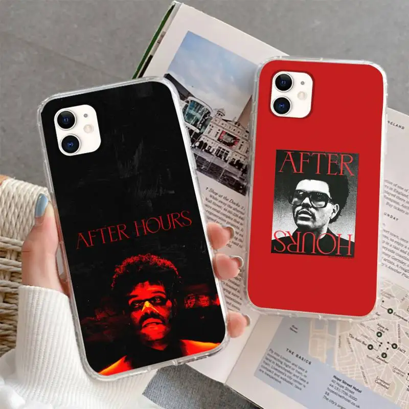 

The Weeknd After Hours Bling Phone Case For iPhone 6 7 8 11 12 13 Plus XS Max XR Pro Mini SE Soft Transparent Cover Fundas Coque