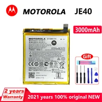 100  Original Motorola New 3000mAh JE40 Phone Replacement Battery For Moto JE40 Batterie Bateria Batterij batteries Free tool