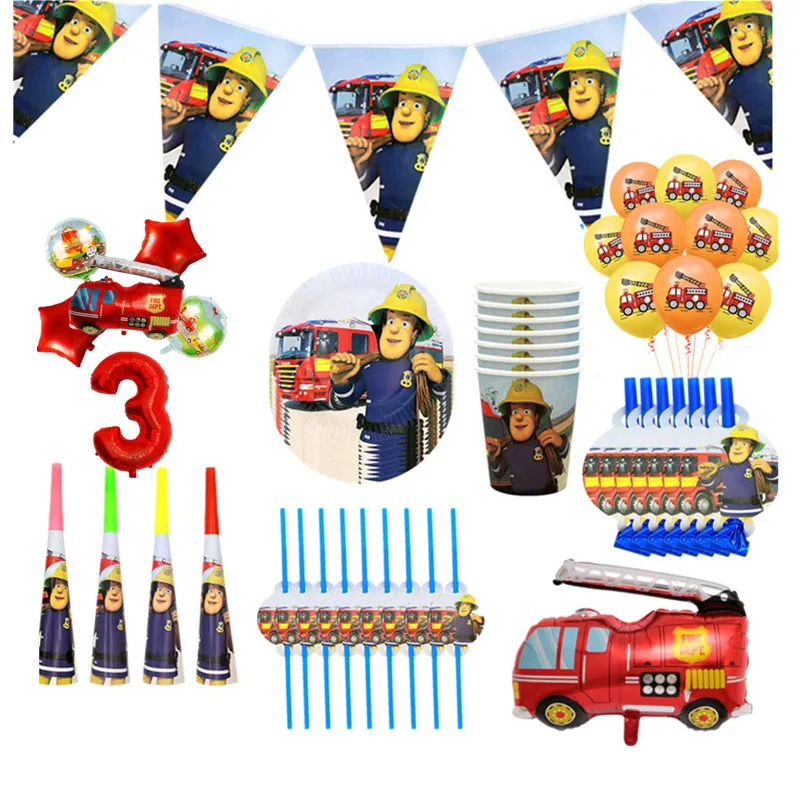 Толстовки с капюшоном изображением из мультфильма Пожарный Сэм для вечерние