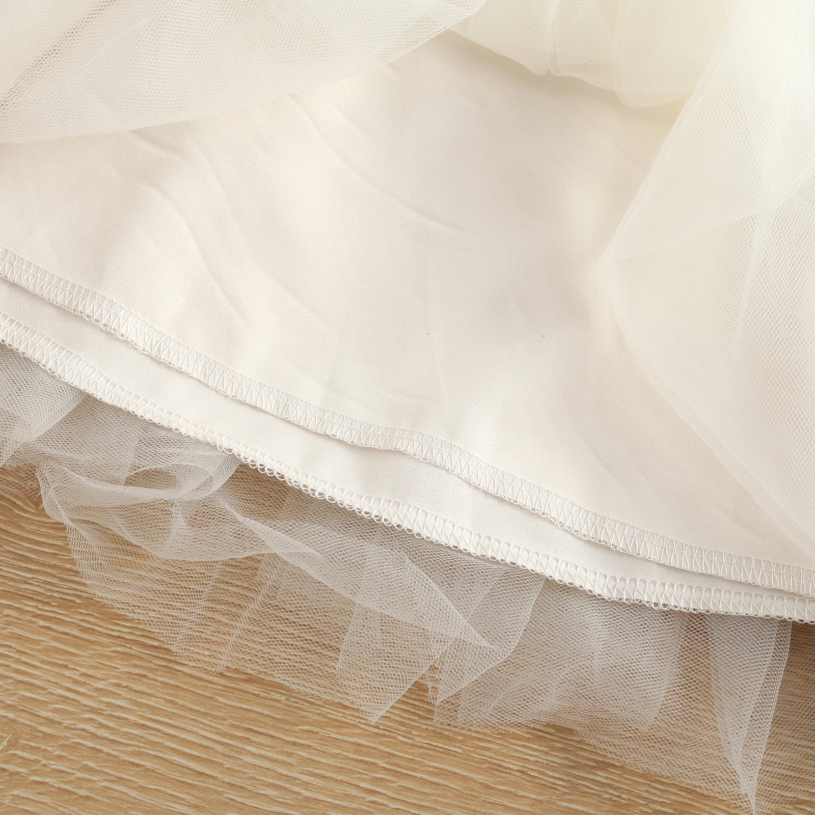 Комбинезон/платье для девочки с рукавом летучая мышь модный сетчатый комбинезон