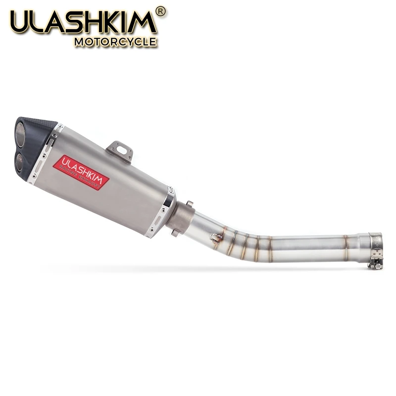 Глушитель выхлопной трубы мотоцикла средний передний Lik Slip On для Yamaha YZF 600 R6 1998 до