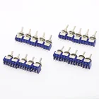 Миниатюрный переключатель, 5 шт., однополюсный двойной переключатель ВКЛ.ВЫКЛ., вкл., 14 В переменного тока, 6 А, 103 дюйма, стандартное Крепление 202, 203,
